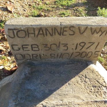 WYK Johannes, van 1971-2005
