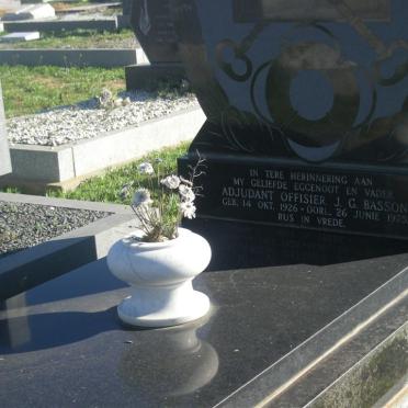 BASSON J.G. 1926-1975