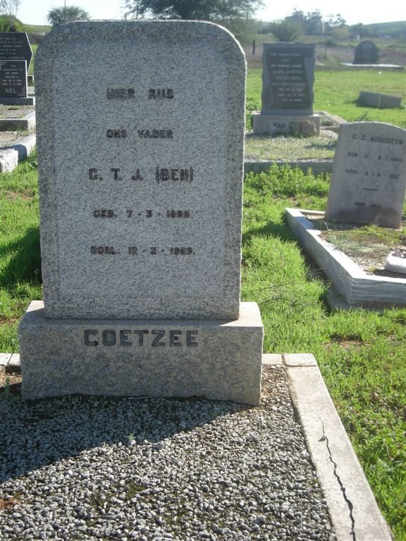 COETZEE C.T.J. 1895-1969