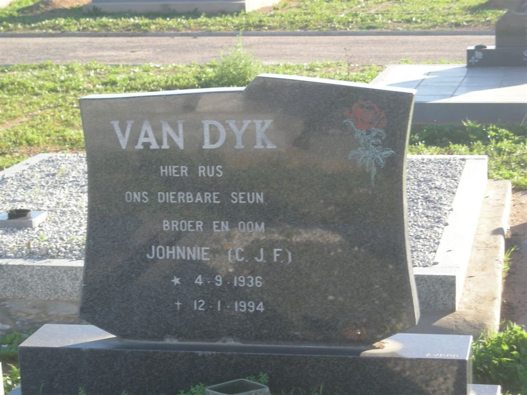 DYK C.J.F., van 1936-1994