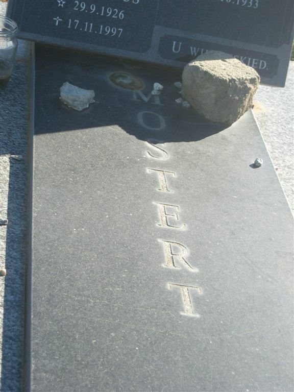 MOSTERT Gerhardus Marthinus 1926-1997_1