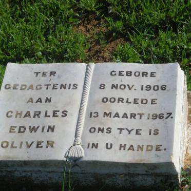 OLIVER Charles Edwin 1906-1967