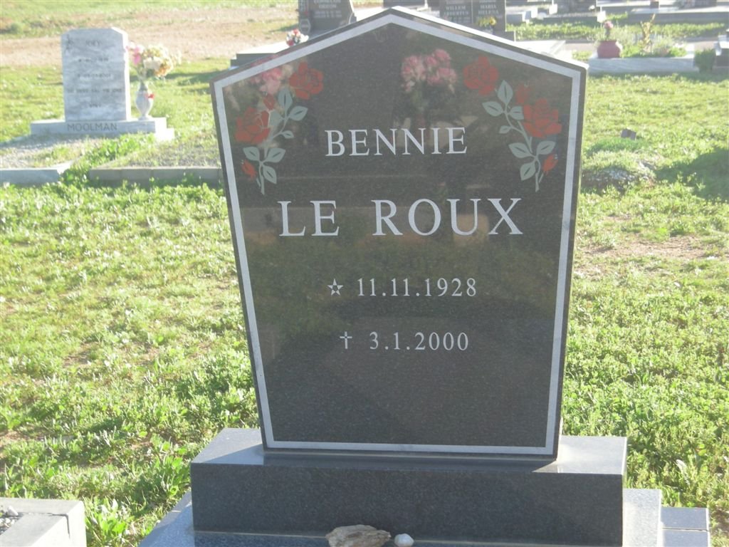 ROUX Bennie, le 1928-2000