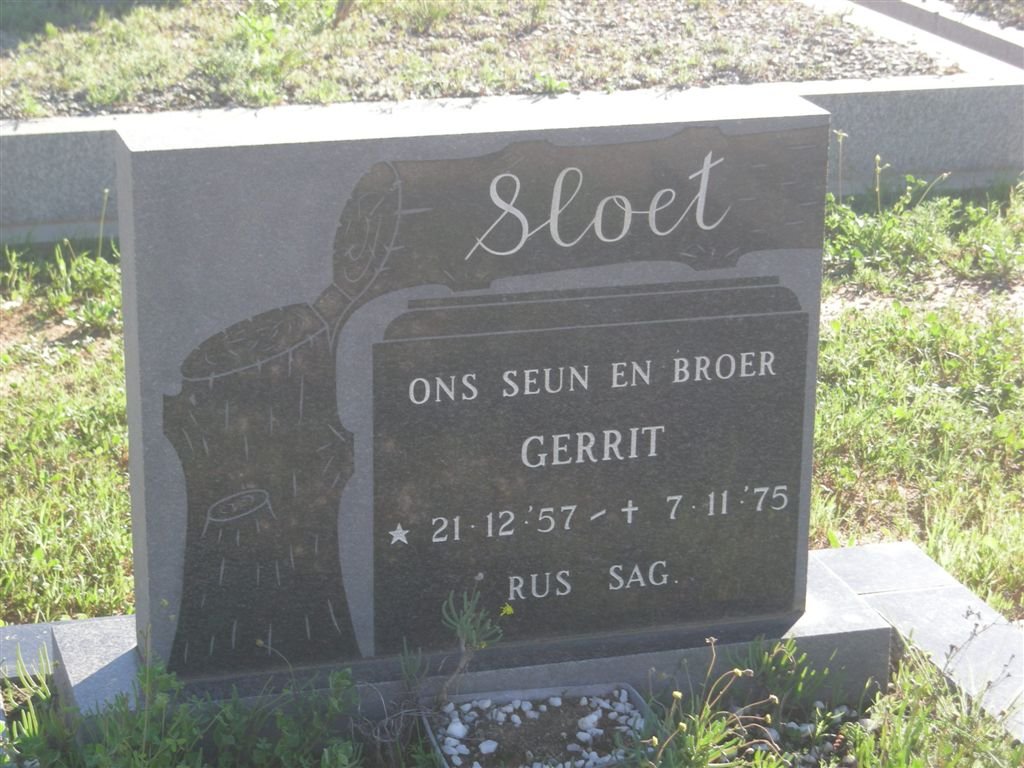 SLOET Gerrit 1957-1975