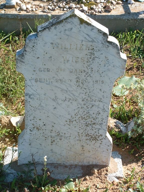 WIESE Williem 1915-1915