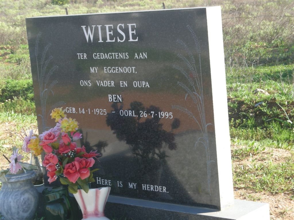 WIESE Ben 1925-1995