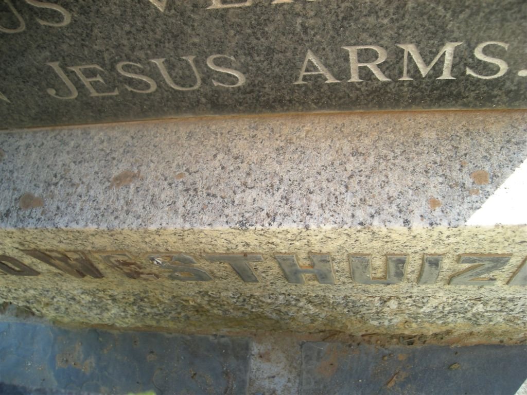 WESTHUIZEN Jacobus G., van der 1968-1969_3