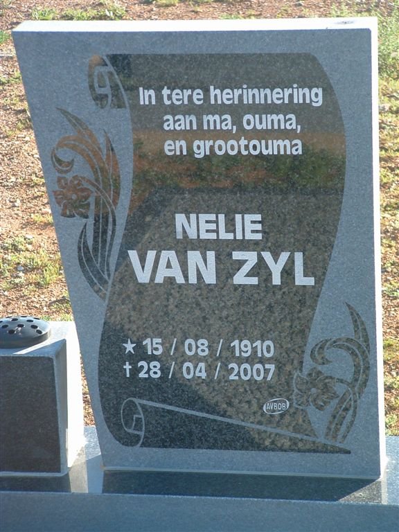 ZYL Nelie, van 1910-2007