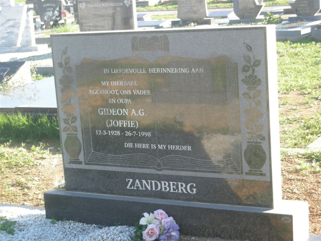 ZANDBERG Gideon A.G. 1928-1998