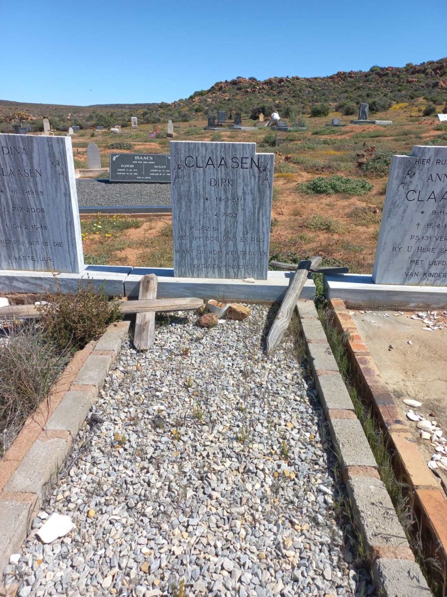 CLAASEN Dirk 1951-2003 &amp; Dina 1958-2006