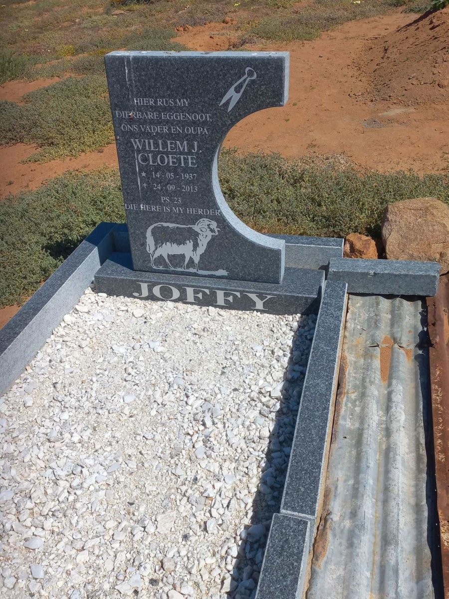 JOFFY Willem J. Cloete 1937-2013