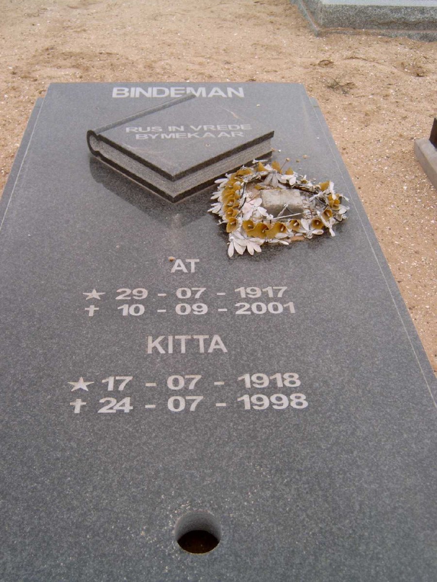 BINDEMAN At 1917-2001 &amp; Kitta 1918-1998