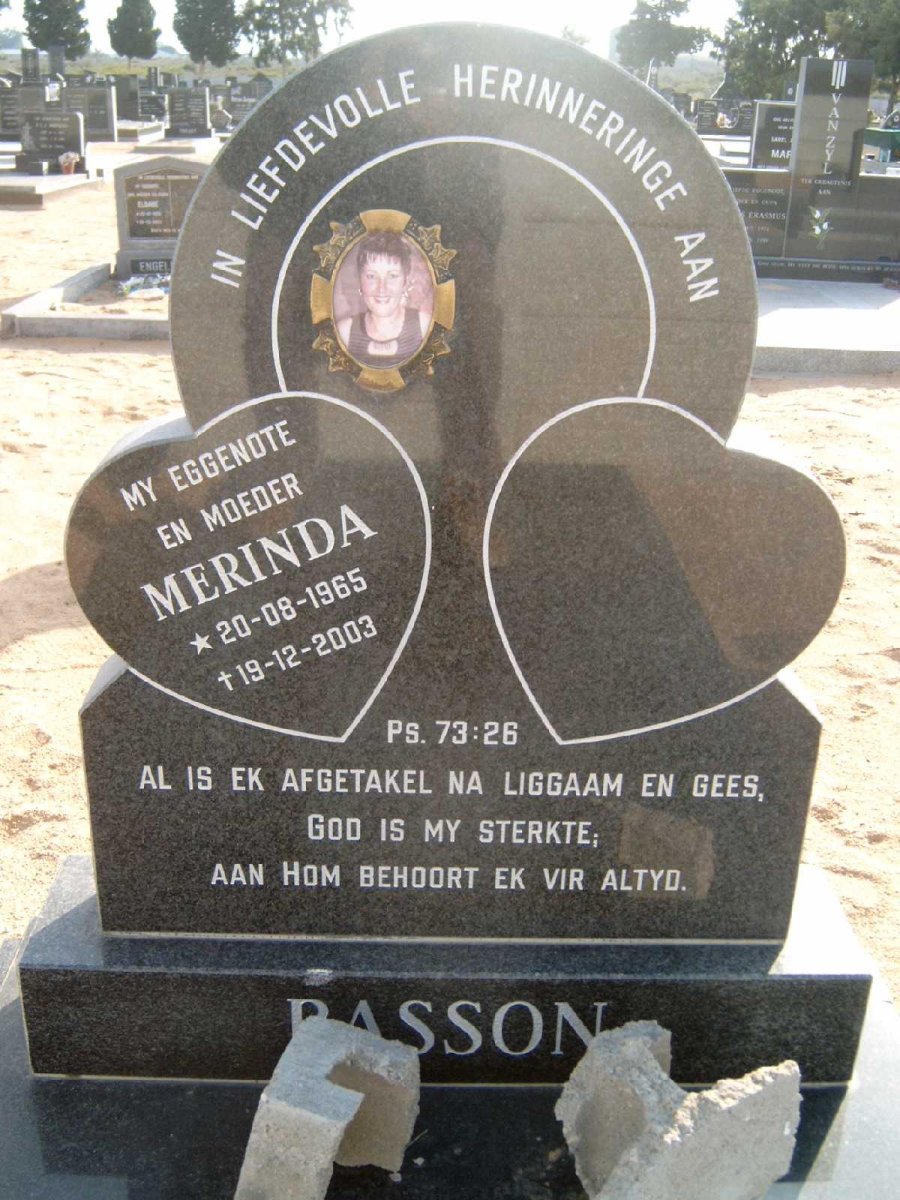 BASSON Merinda 1965-2003