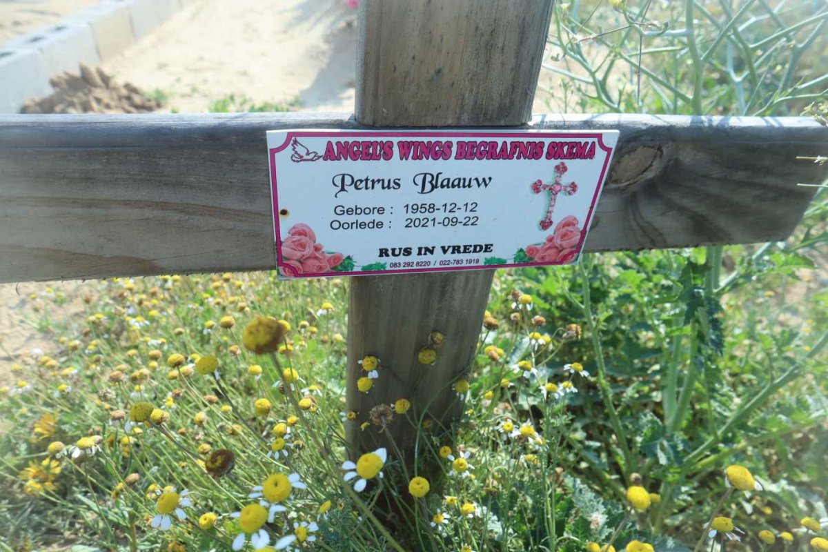 BLAAUW Petrus 1958-2021