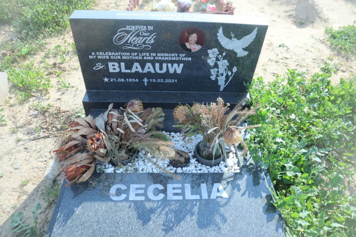 BLAAUW Cecelia 1954-2021