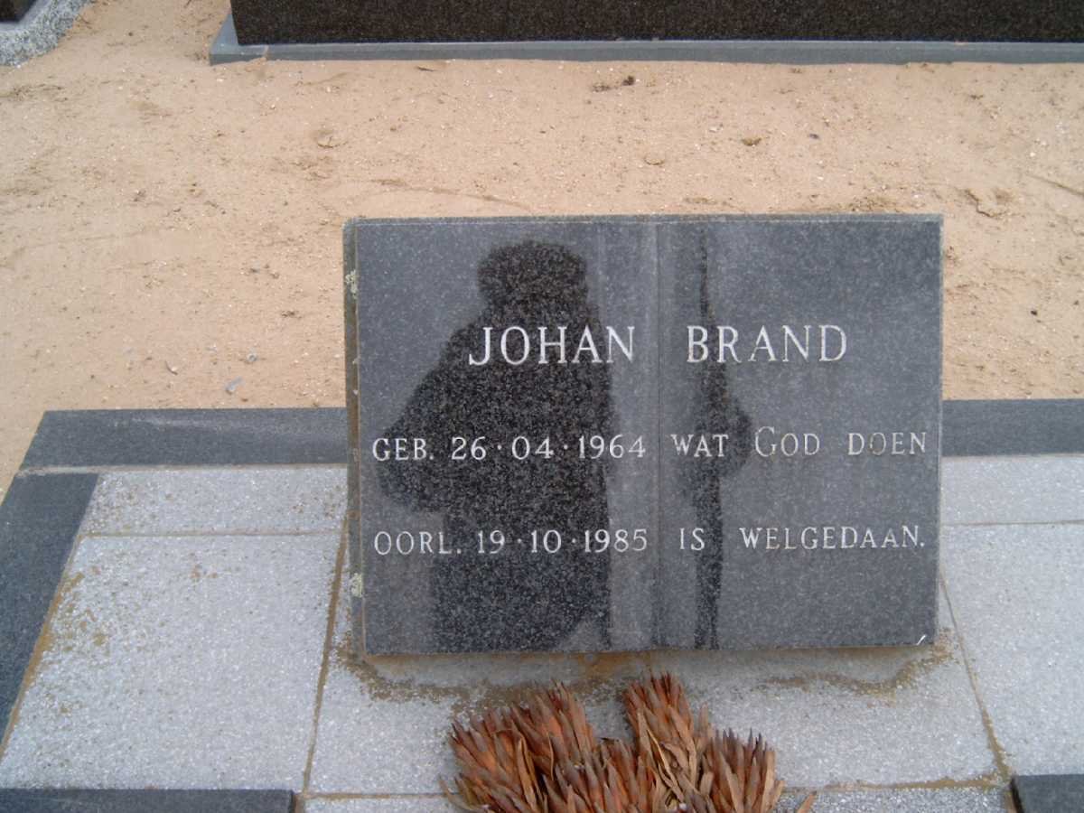 BRAND Johan 1964-1985