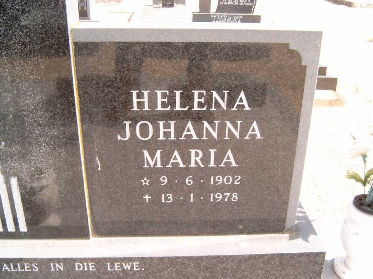 BORAINE Helena Johanna Maria 1902-1978