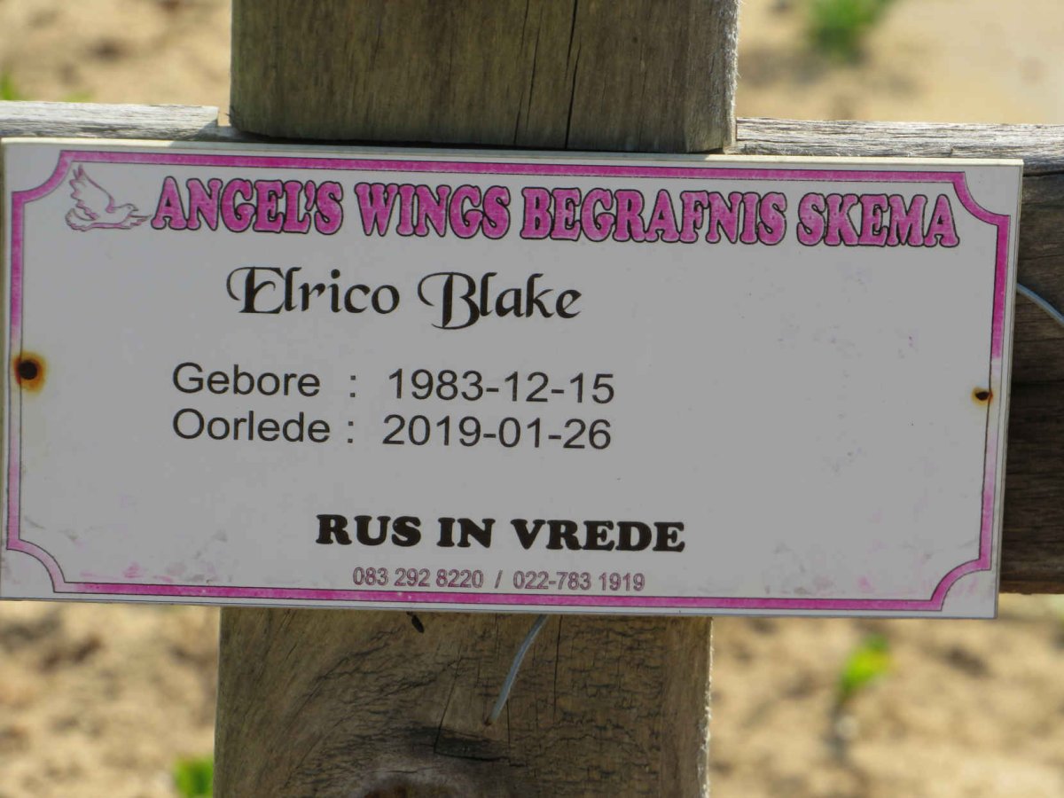 BLAKE Elrico 1983-2019