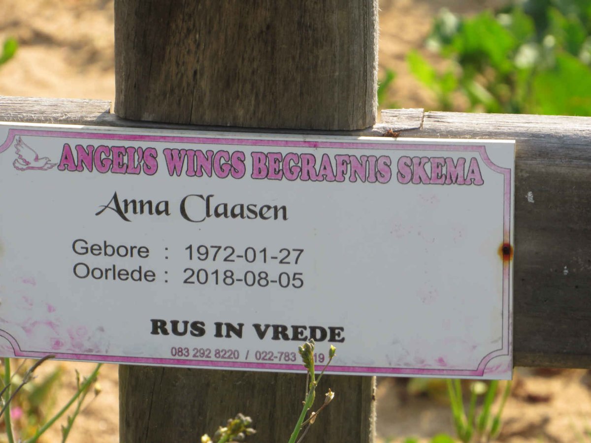 CLAASEN Anna 1972-2018