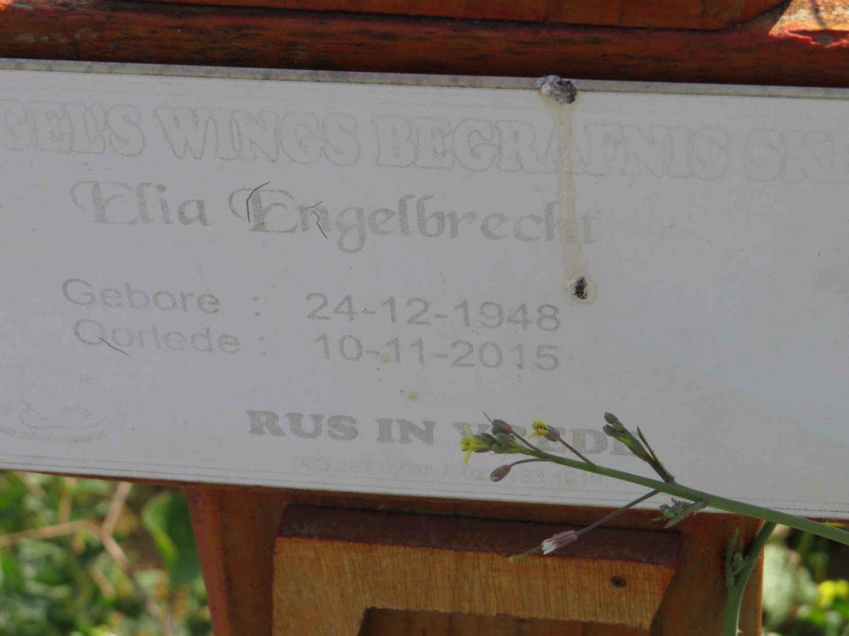 ENGELBRECHT Elia 1948-2015