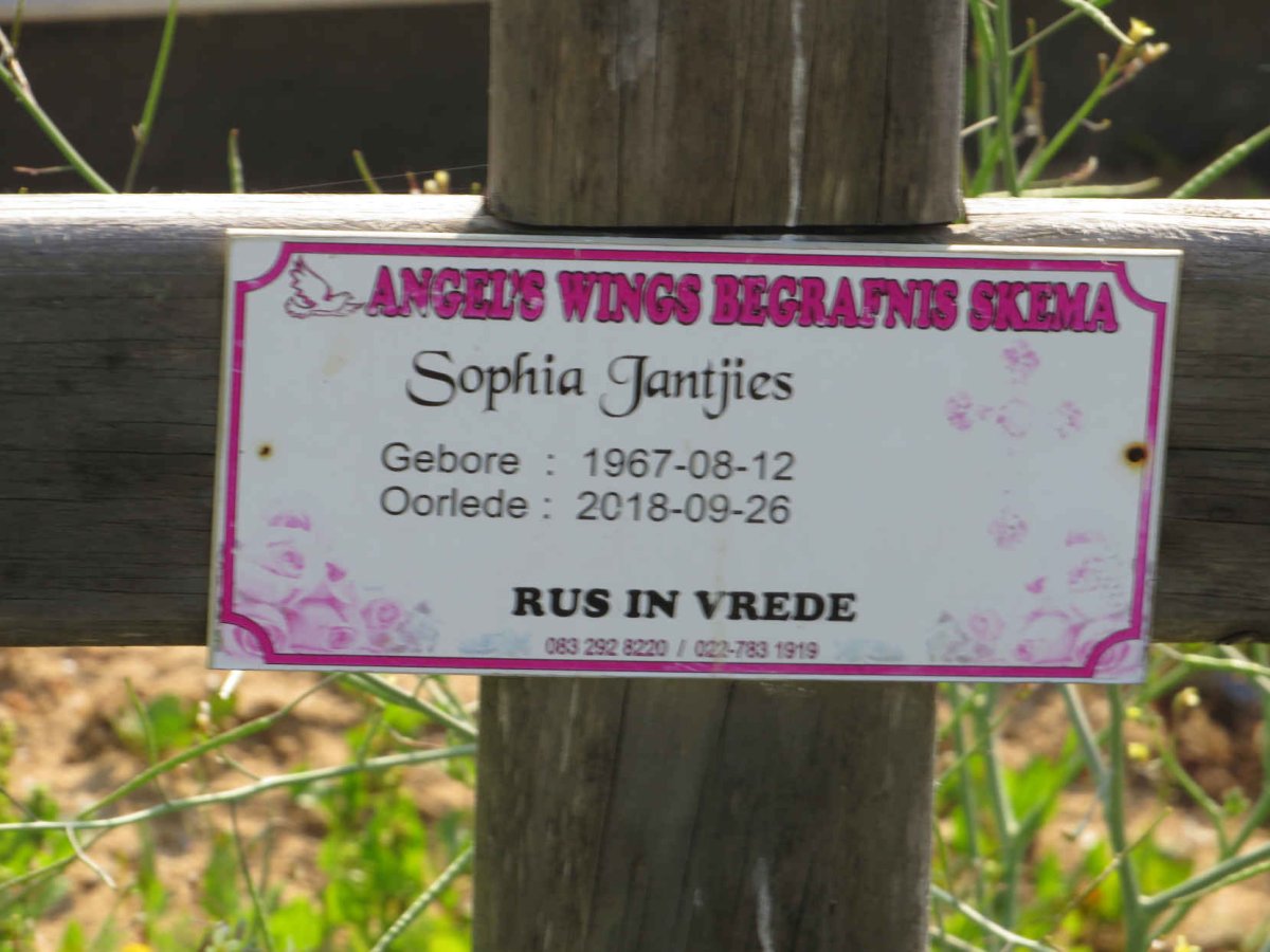 JANTJIES Sophia 1967-2018