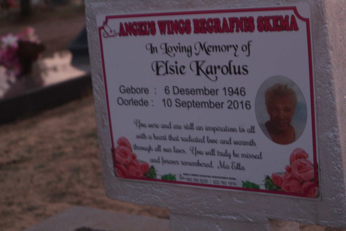 KAROLUS Elsie 1946-2016