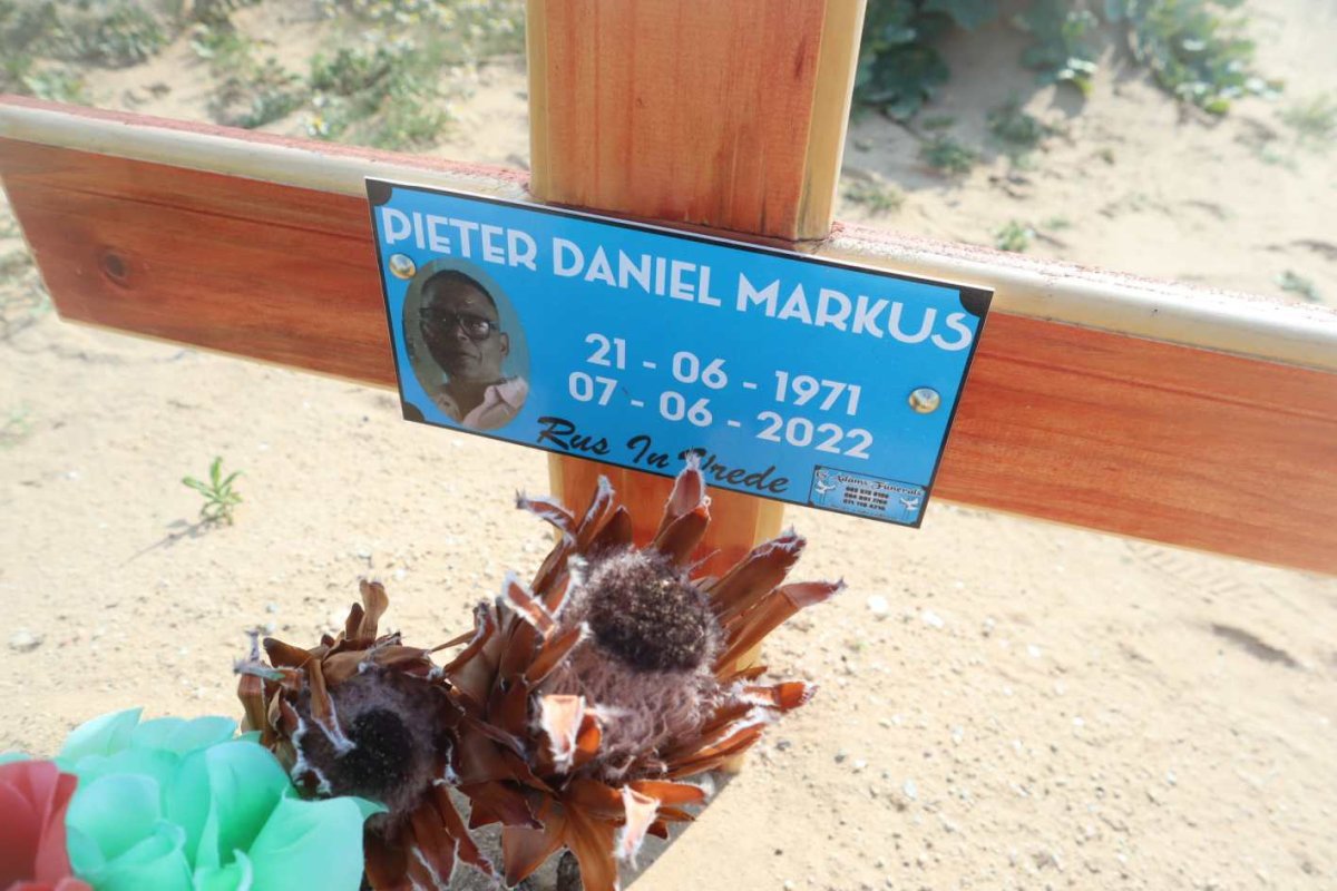 MARKUS Pieter Daniel 1971-2022