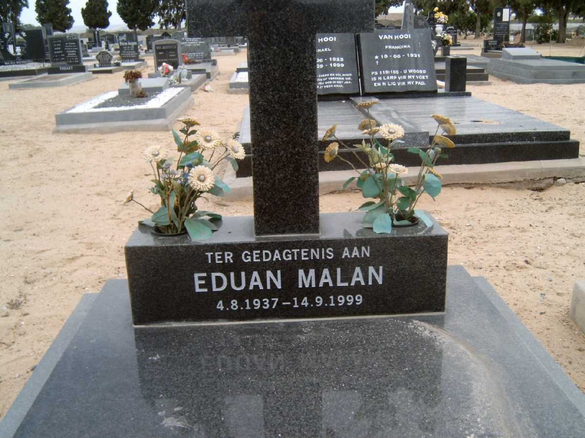 MALAN Eduan 1937-1999