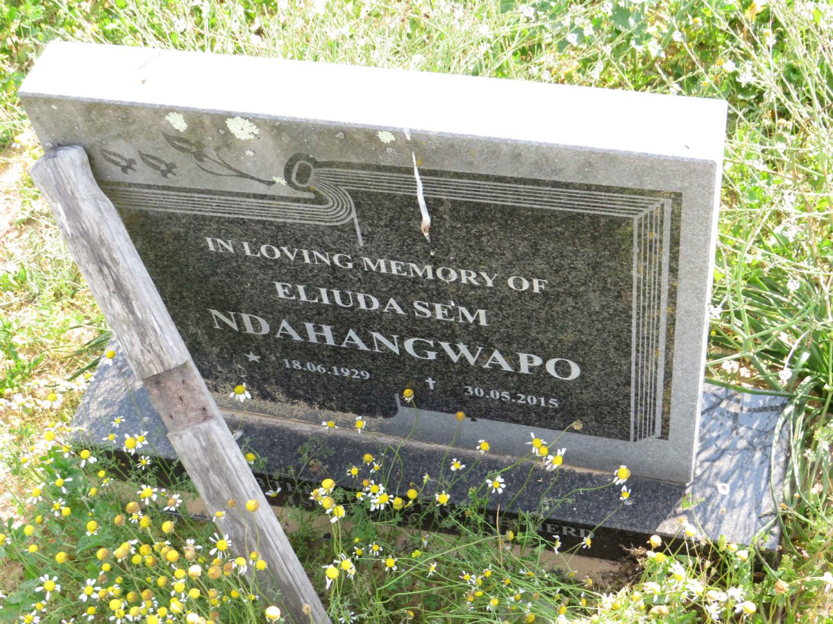 NDAHANGWAPO Eliuda Sem 1929-2015