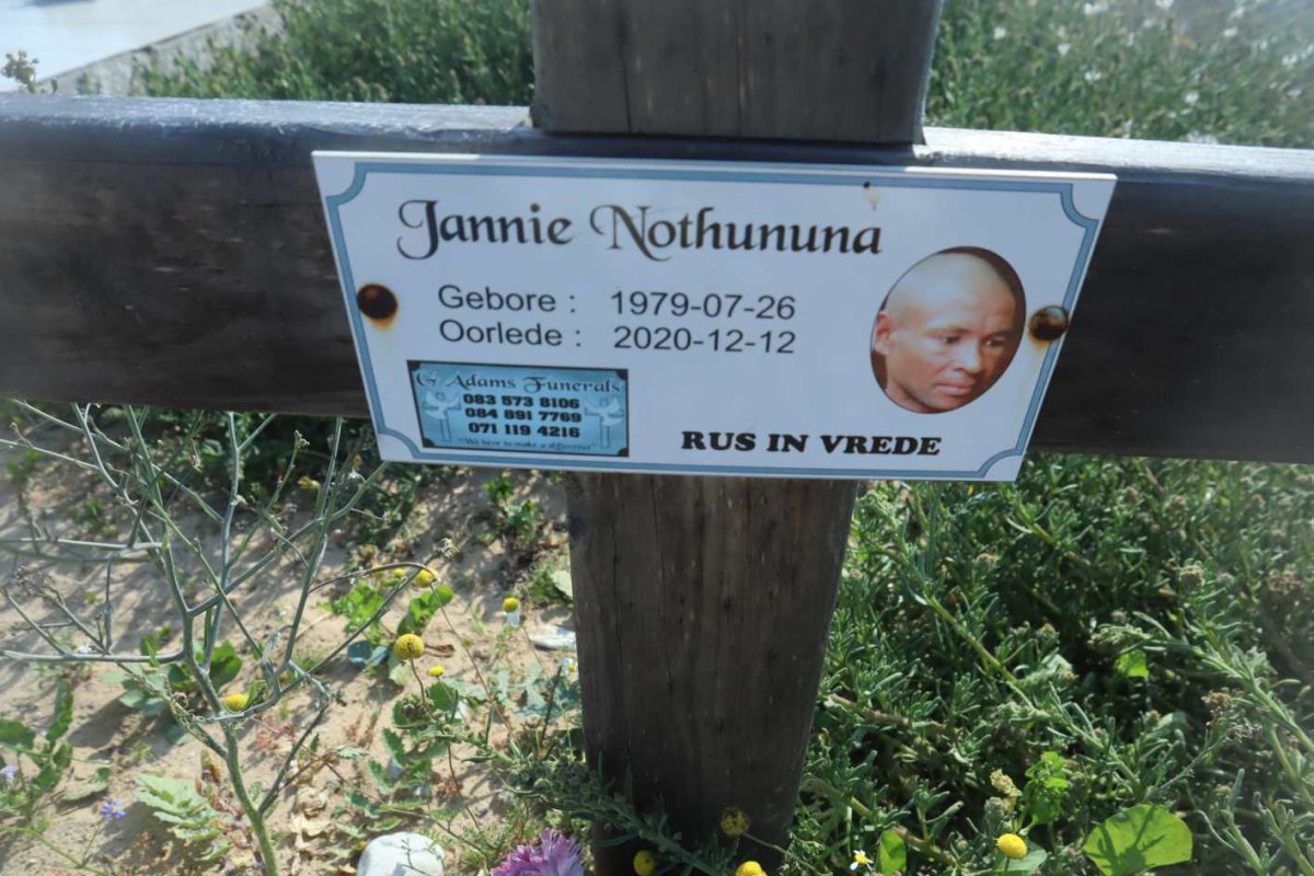 NOTHUNUNA Jannie 1979-2020