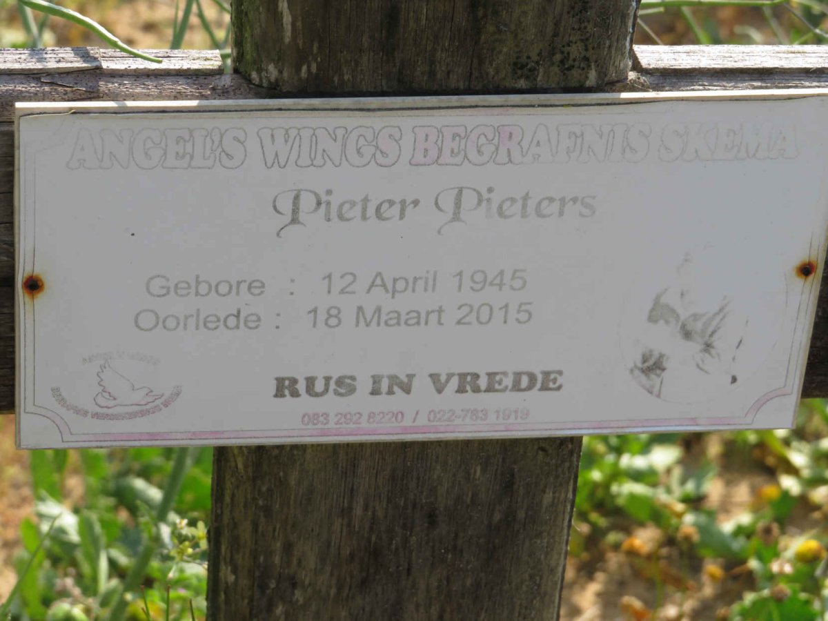 PIETERS Pieter 1945-2015