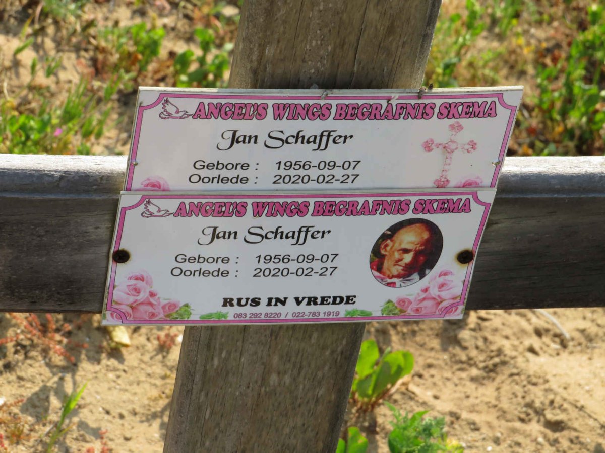 SCHAFFER Jan 1956-2020