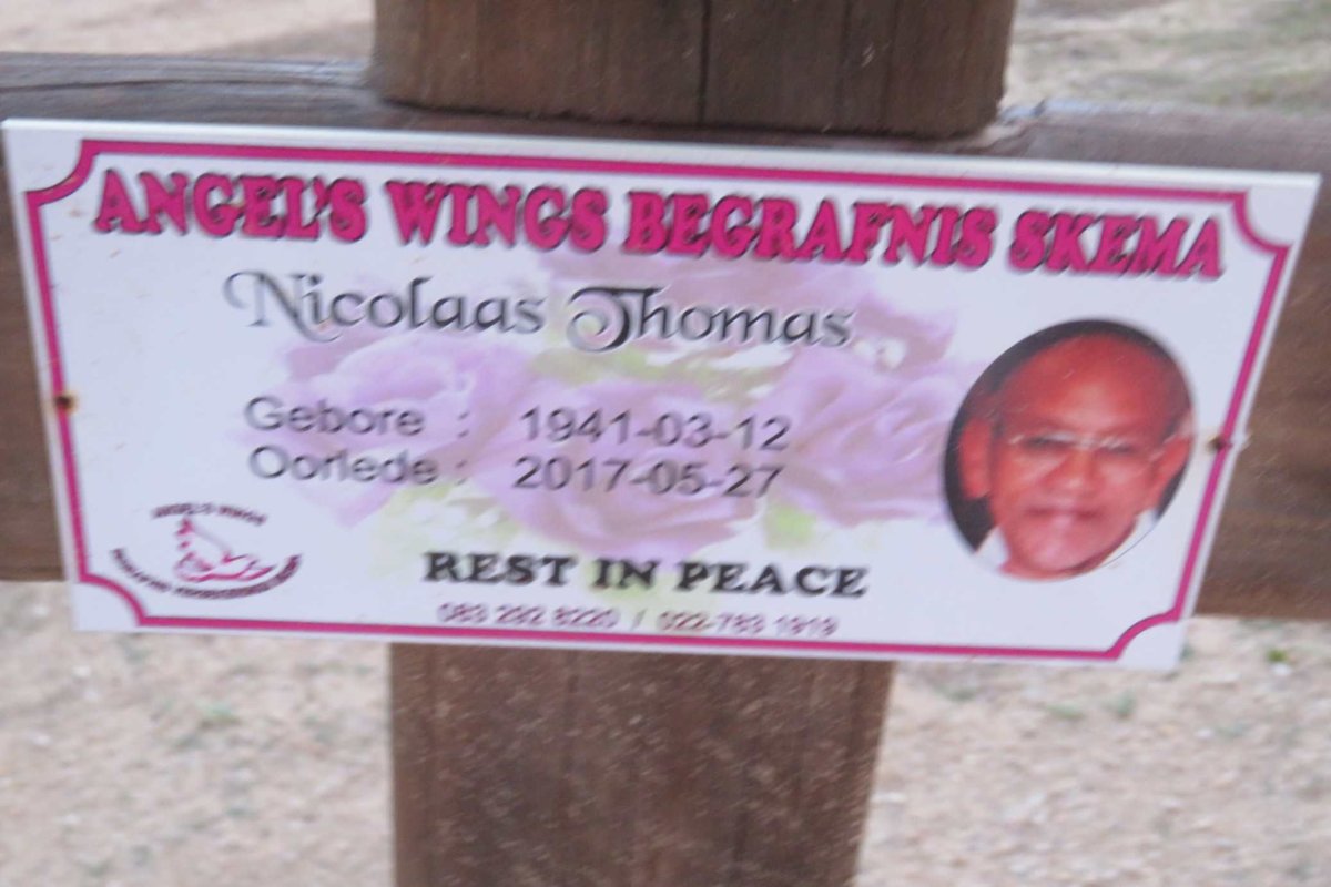 THOMAS Nicolaas 1941-2017