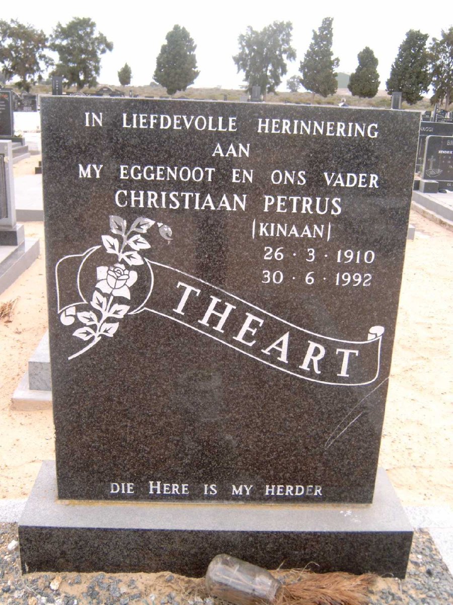 THEART Christiaan Petrus 1910-1992