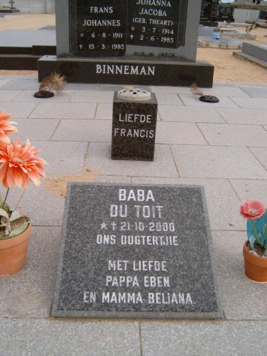 TOIT Baba, du 2000-2000