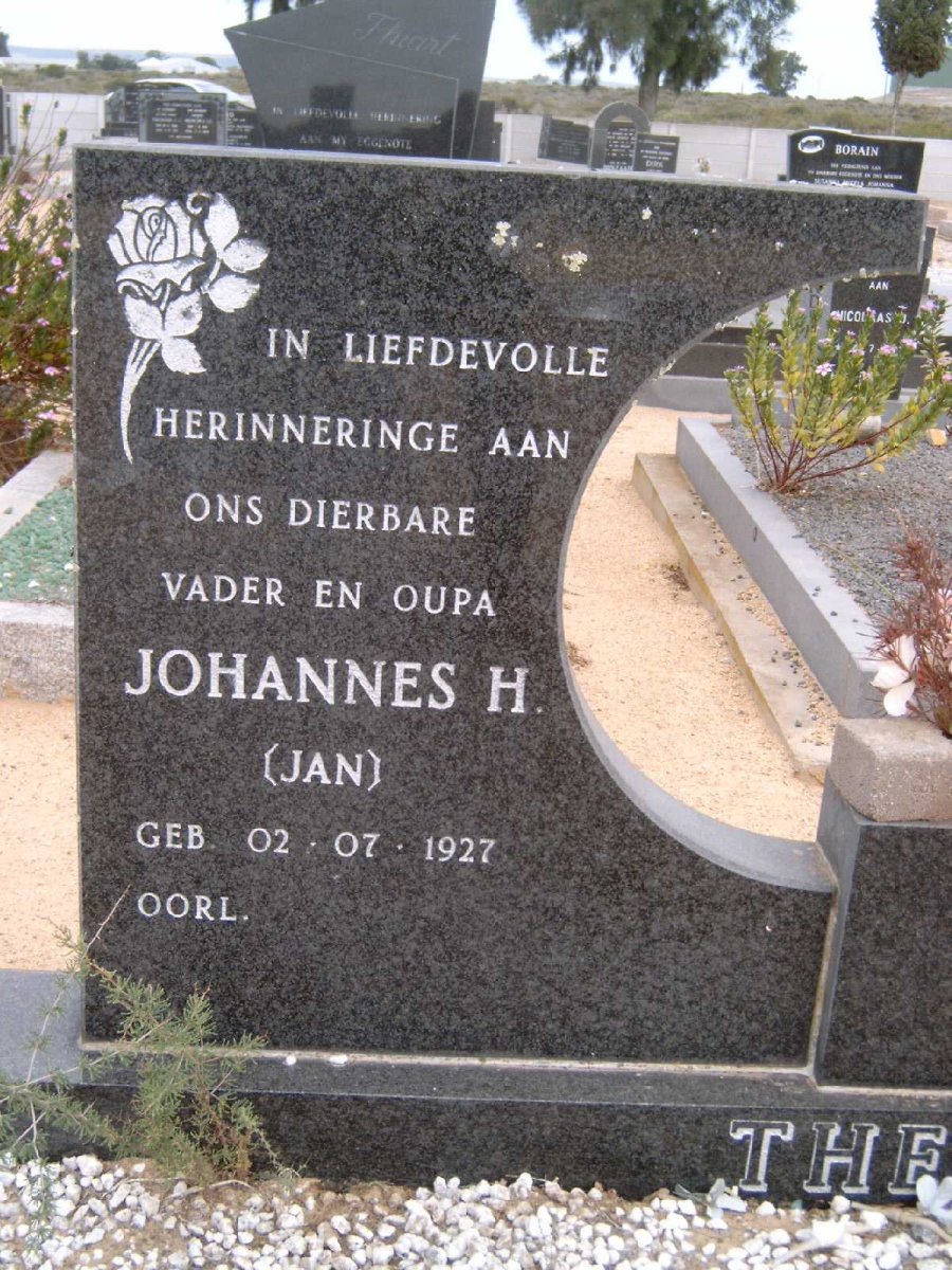 THEART Johannes H. 1927- 