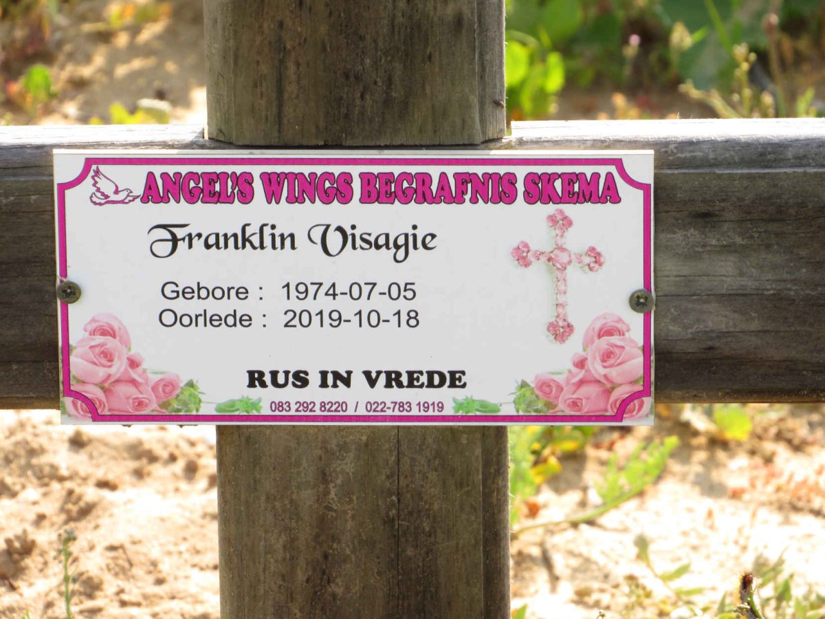 VISAGIE Franklin 1974-2019