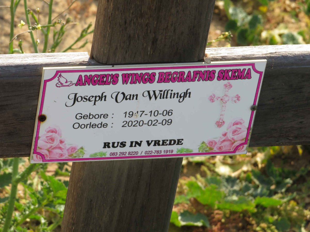 WILLINGH Joseph, van 1947-2020