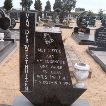 WESTHUIZEN W.J.A., van der 1928-1994
