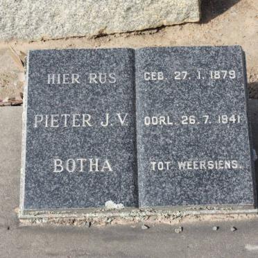 BOTHA Pieter J.V. 1879-1941