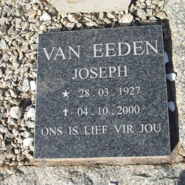 EEDEN Joseph, van 1927-2000