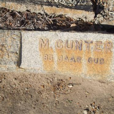 GUNTER M.