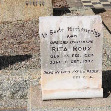 ROUX Rita 1923-1937