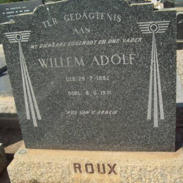 ROUX Willem Adolf 1892-1951