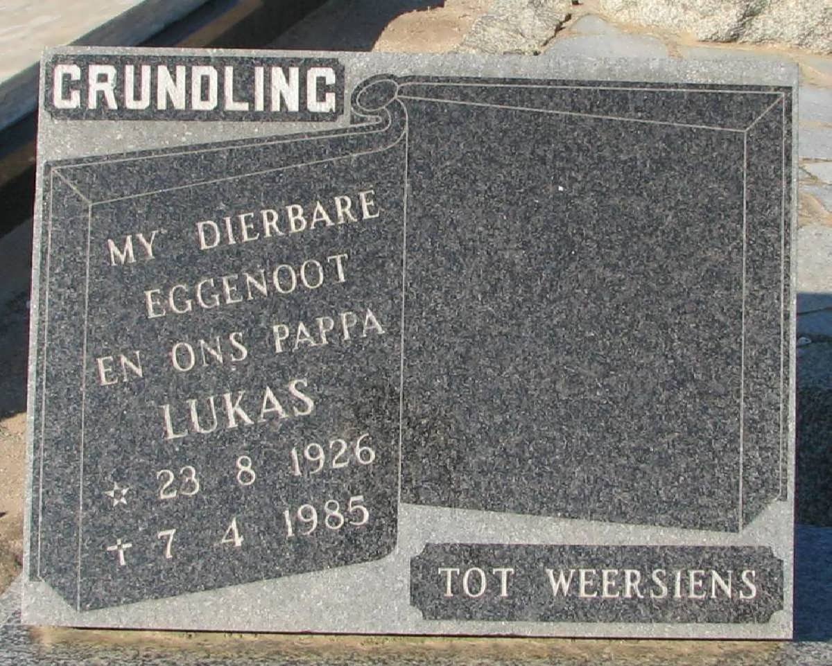 GRUNDLING Lukas 1926-1985