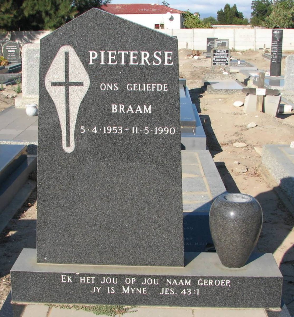 PIETERSE Braam 1953-1990