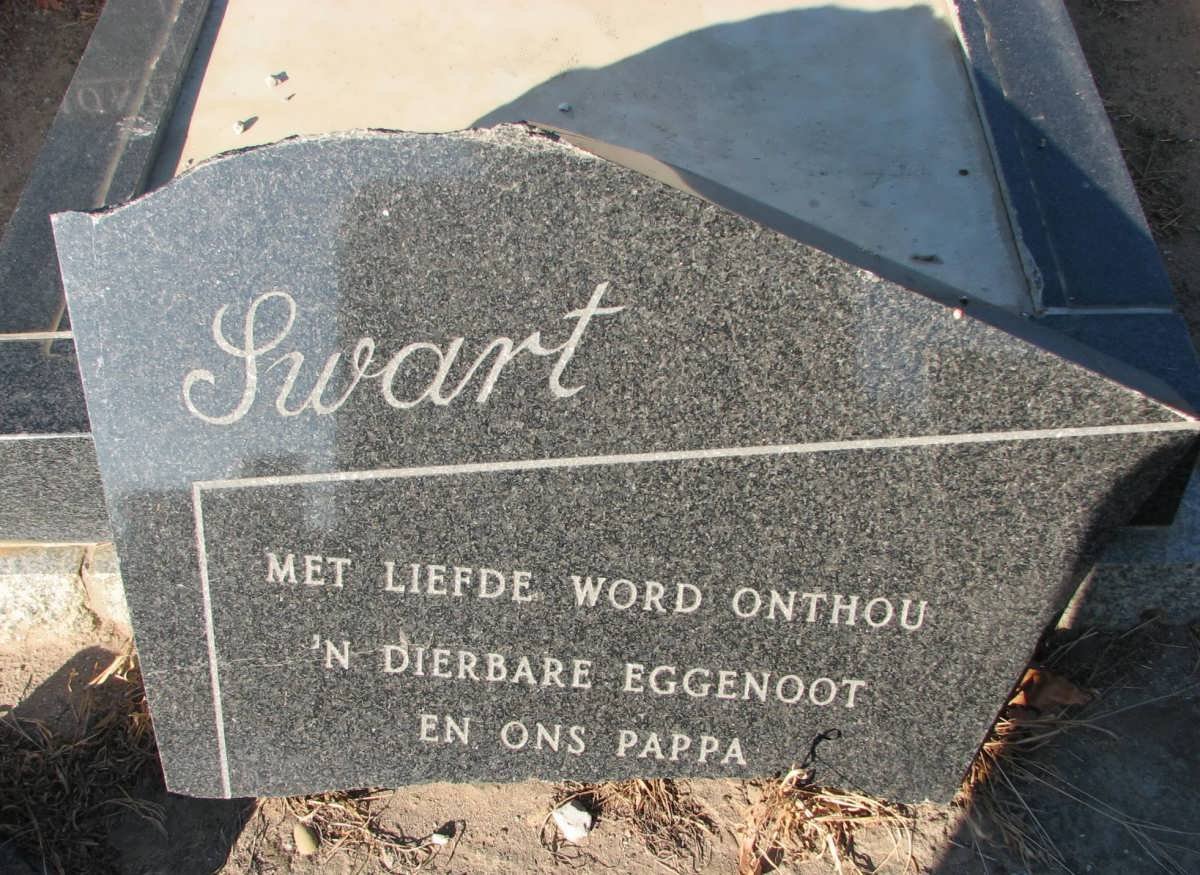 SWART C.J. 1933-1982