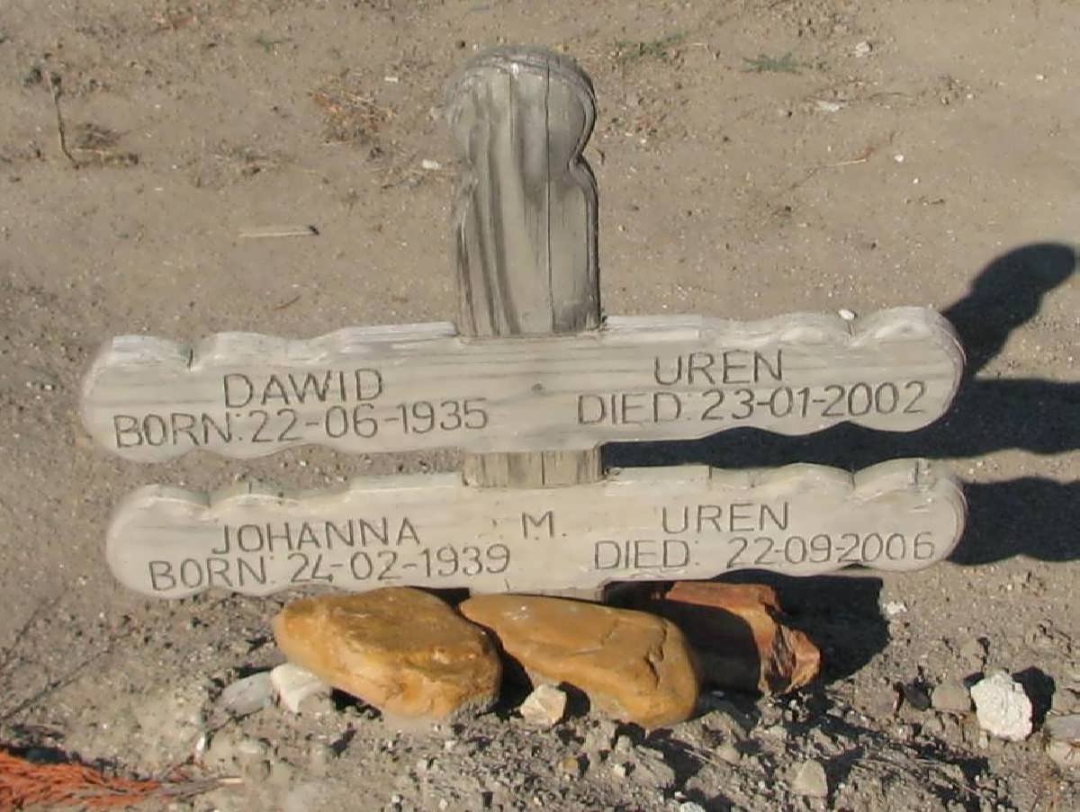 URIN Dawid 1935-2001 &amp; Johanna M. 1939-2006