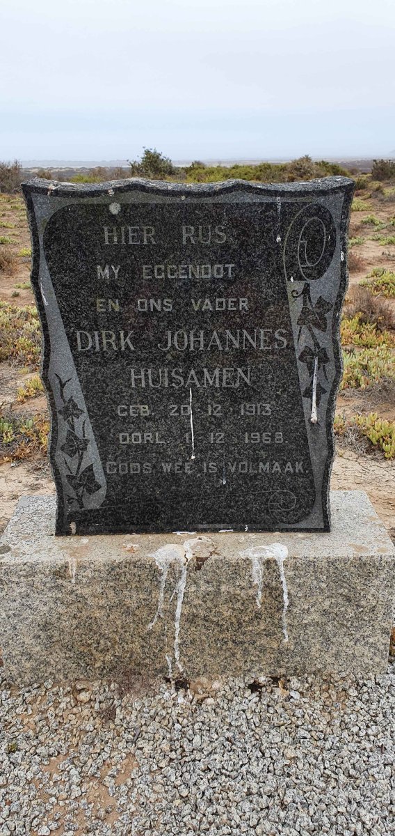 HUISAMEN Dirk Johannes 1913-1968