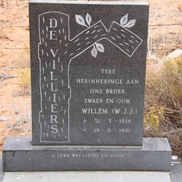 VILLIERS Willem J.J., de 1936-1991